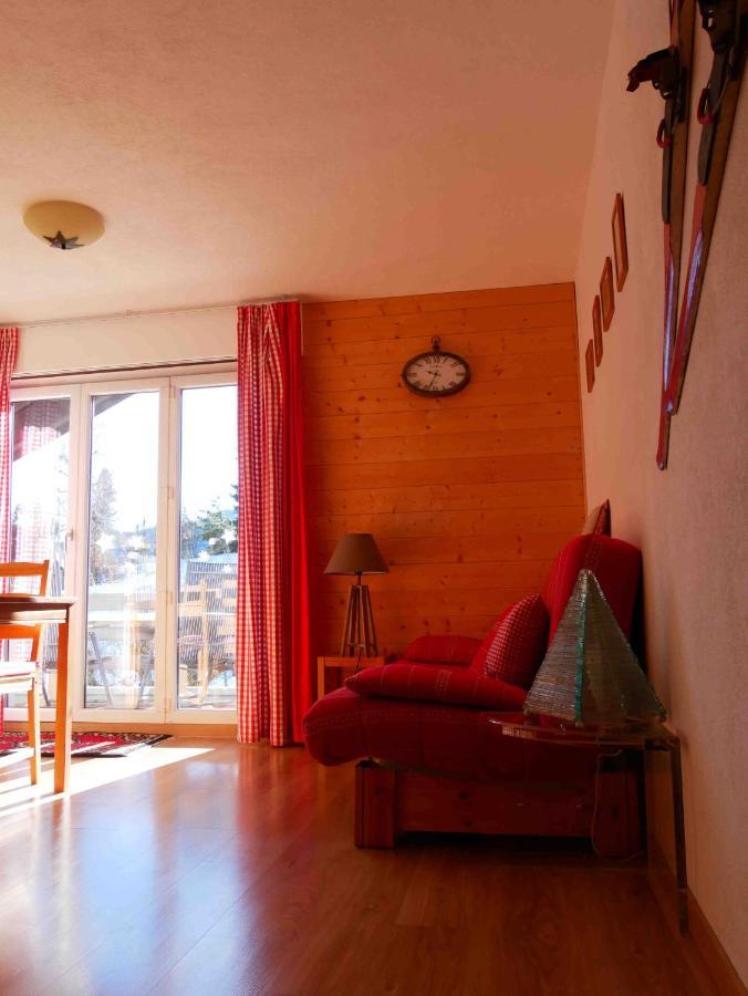 Romantic Chalet-Style Flat With Mountain View Torgon Екстериор снимка