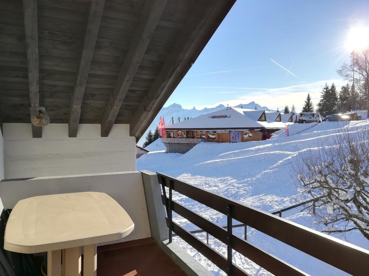 Romantic Chalet-Style Flat With Mountain View Torgon Екстериор снимка